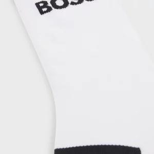 BOSS X ASSOS MOISTURE-WICKING CYCLING SOCKS WITH SEAMLESS CONSTRUCTION